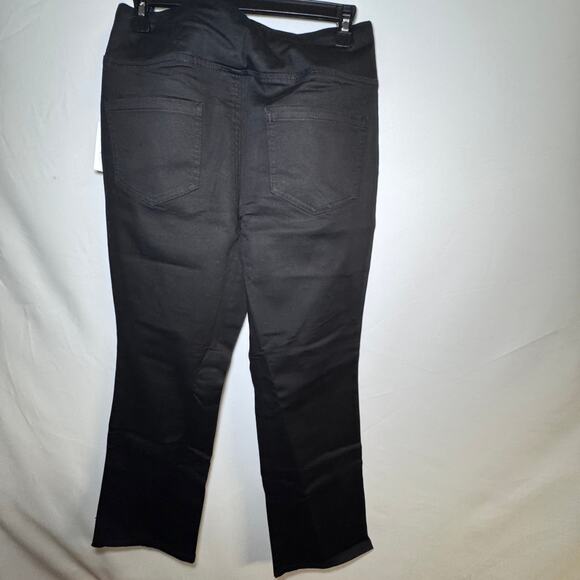 Belle by Kim Gravel Petite 10 TripleLuxe Twill Tonal Stud Pants Womens - Picture 6 of 6